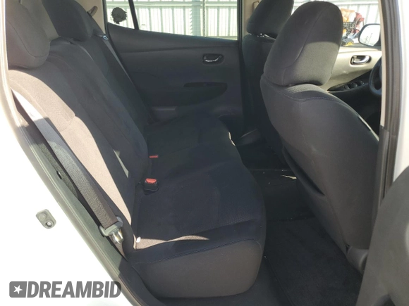 2015 Nissan LEAF S with VIN 1N4AZ0CP4FC333348, listed as a Copart auction lot 52202395 with 44,926 mi miles and Salvage Title. Bid and sale history available at DreamBid. Image 10.