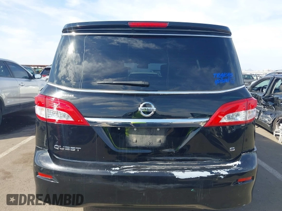 2012 Nissan Quest S z VIN JN8AE2KP9C9030615, wystawiony jako IAAI lot #41866001 z przebiegiem 149 803 mil mil oraz . Historia ofert i sprzedaży dostępna na DreamBid. Obrazek 16.