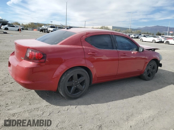 2012 Dodge Avenger SE with VIN 1C3CDZAG0CN327964, listed as a Copart auction lot 45329145 with 97,401 mi miles and Salvage Title. Bid and sale history available at DreamBid. Image 3.
