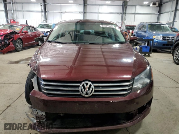 2012 Volkswagen Passat S w/Appearance with VIN 1VWAP7A32CC024320, listed as a Copart auction lot 89271195 with 132,771 mi miles and Salvage Title. Bid and sale history available at carsss.com. Image 5.
