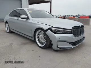 2020 BMW 7 Series 750i xDrive with VIN WBA7U2C04LBM61931, listed as a IAAI auction lot 41835563 with 42,811 mi miles. Bid and sale history available at carsss.com. Image 1.