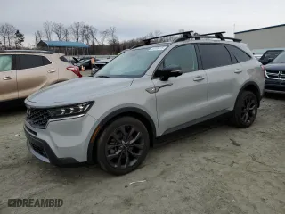 2022 Kia Sorento SX with VIN 5XYRKDLF4NG093146, listed as a Copart auction lot 44183415 with 48,759 mi miles and Salvage Title. Bid and sale history available at carsss.com. Image 1.