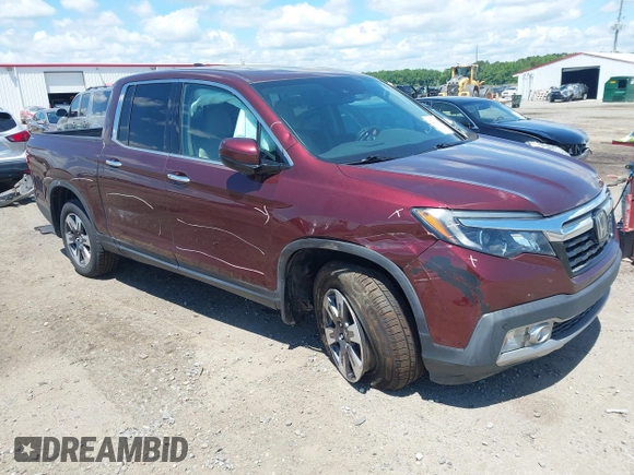 2019 Honda Ridgeline RTL-E with VIN 5FPYK3F72KB031085, listed as a IAAI auction lot 42236249 with 73,612 mi miles and . Bid and sale history available at DreamBid. Image 1.
