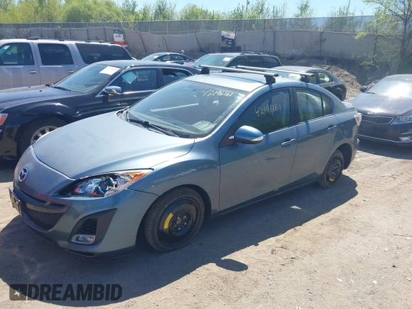 2010 Mazda 3 s Grand Touring with VIN JM1BL1S60A1186707, listed as a IAAI auction lot 42196161 with 85,997 mi miles and . Bid and sale history available at carsss.com. Image 2.