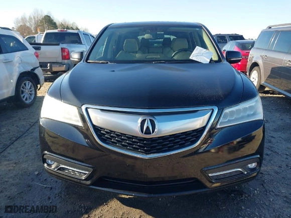 2014 Acura MDX Tech Pkg with VIN 5FRYD4H4XEB049431, listed as a IAAI auction lot 41815884 with 190,764 mi miles. Bid and sale history available at carsss.com. Image 12.