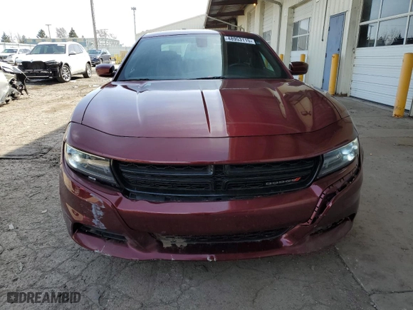 2019 Dodge Charger SXT with VIN 2C3CDXBG1KH720852, listed as a Copart auction lot 48953115 with 109,773 mi miles and Salvage Title. Bid and sale history available at carsss.com. Image 5.