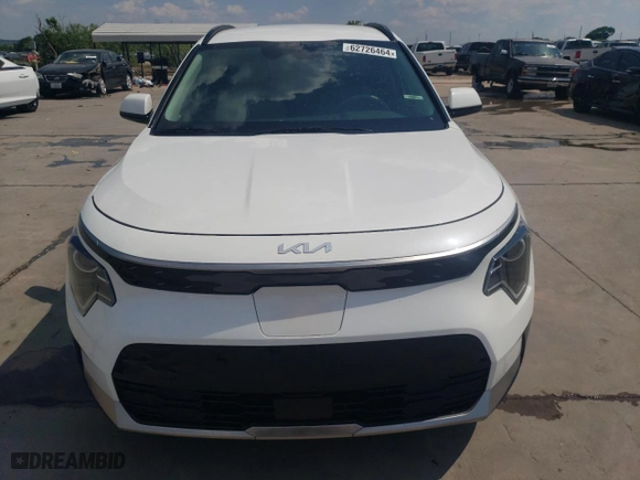 2023 Kia Niro EV Wind with VIN KNDCR3L13P5016327, listed as a Copart auction lot 62726464 with 16,157 mi miles and Clean Title. Bid and sale history available at carsss.com. Image 5.