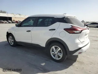 2021 Nissan Kicks S with VIN 3N1CP5BV4ML495037, listed as a Copart auction lot 47994415 with 62,158 mi miles and Salvage Title. Bid and sale history available at carsss.com. Image 2.