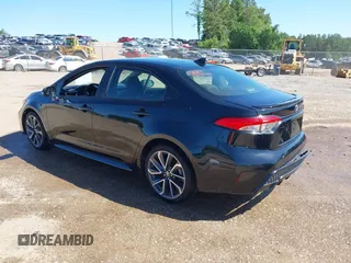 2020 Toyota Corolla SE with VIN JTDS4RCE9LJ020075, listed as a IAAI auction lot 39388212 with 46,014 mi miles and . Bid and sale history available at DreamBid. Image 3.