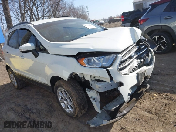 2021 Ford EcoSport SE z VIN MAJ6S3GL8MC396971, wystawiony jako IAAI lot #41779827 z przebiegiem 25 779 mil mil oraz . Historia ofert i sprzedaży dostępna na DreamBid. Obrazek 1.
