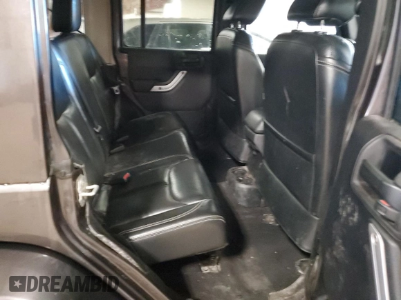 2014 Jeep Wrangler Unlimited Sahara z VIN 1C4BJWEG6EL183943, wystawiony jako Copart lot #48945325 z przebiegiem 171 711 mil mil oraz Czysty tytuł • Clean title. Historia ofert i sprzedaży dostępna na DreamBid. Obrazek 11.