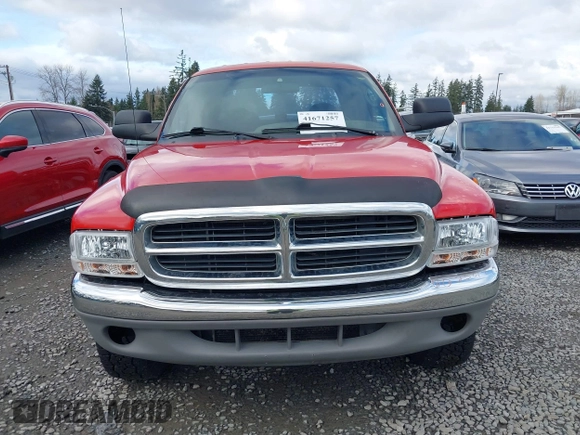 2000 Dodge Dakota Sport with VIN 1B7GG2ANXYS752594, listed as a IAAI auction lot 41671257 with 282,086 mi miles and . Bid and sale history available at carsss.com. Image 13.