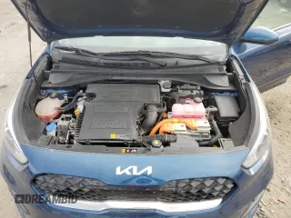 2022 Kia Niro LXS with VIN KNDCB3LCXN5539265, listed as a Copart auction lot 47728085 with 54,827 mi miles and Salvage Title. Bid and sale history available at carsss.com. Image 12.