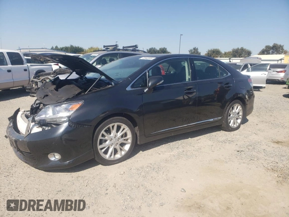2010 Lexus HS with VIN JTHBB1BA6A2020028, listed as a Copart auction lot 72962654 with 79,073 mi miles and Salvage Title. Bid and sale history available at carsss.com. Image 1.