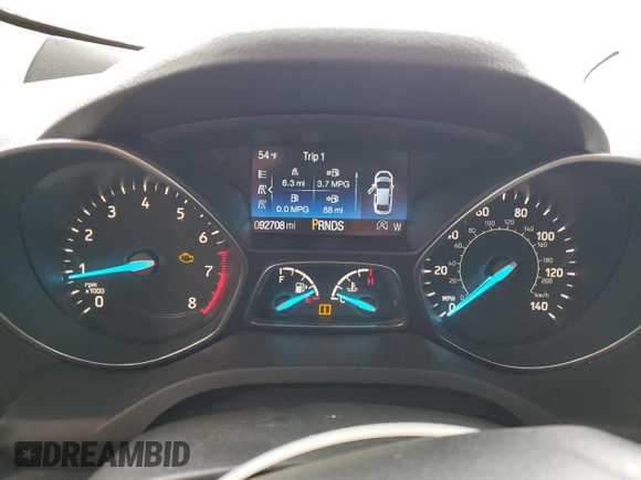 2019 Ford Escape Titanium with VIN 1FMCU9J98KUB77258, listed as a Copart auction lot 51213435 with 92,708 mi miles and Clean Title. Bid and sale history available at carsss.com. Image 9.