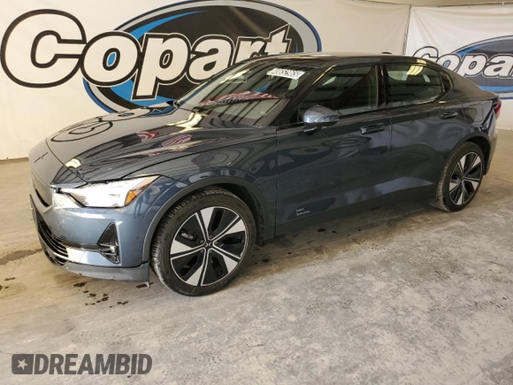 2024 Polestar 2 z VIN YSMFD3KA6RL212939, wystawiony jako Copart lot #48652965 z przebiegiem 40 598 mil mil oraz Tytuł czysty. Historia ofert i sprzedaży dostępna na DreamBid. Obrazek 1.