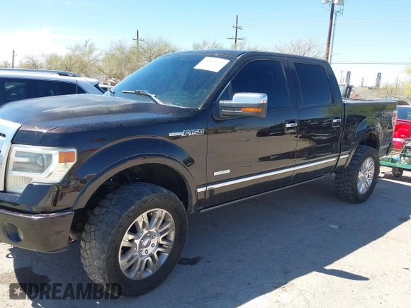 2013 Ford F-150 XL with VIN 1FTFW1ET8DFA54036, listed as a IAAI auction lot 41862315 with 163,762 mi miles and . Bid and sale history available at DreamBid. Image 2.
