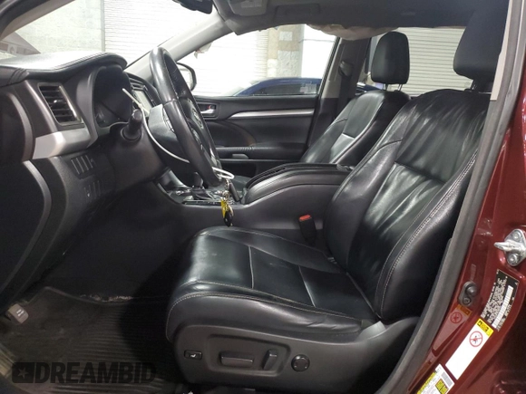2014 Toyota Highlander XLE z VIN 5TDJKRFH4ES007652, wystawiony jako Copart lot #57761295 z przebiegiem 259 454 mil mil oraz Szkoda całkowita • Salvage title. Historia ofert i sprzedaży dostępna na DreamBid. Obrazek 7.