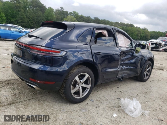 2021 Porsche Macan z VIN WP1AA2A50MLB05616, wystawiony jako Copart lot #57036605 z przebiegiem 37 138 mil mil oraz Szkoda całkowita • Salvage title. Historia ofert i sprzedaży dostępna na DreamBid. Obrazek 3.