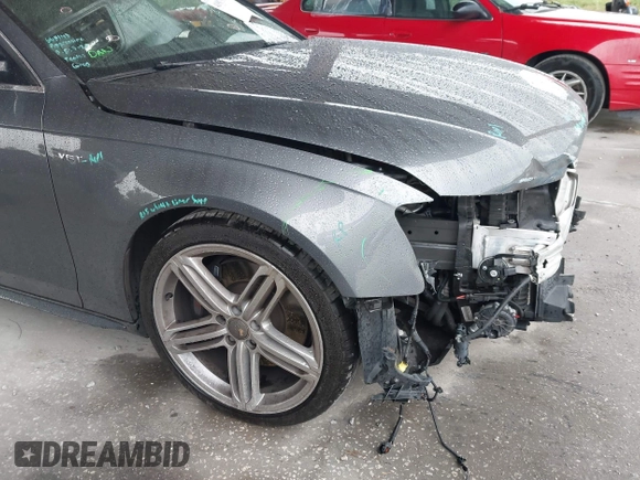 2014 Audi S4 Premium Plus with VIN WAUBGAFL6EA045163, listed as a IAAI auction lot 41987383 with 64,495 mi miles. Bid and sale history available at carsss.com. Image 18.