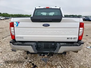 2022 Ford F-250 XL with VIN 1FT7W2A65NEE23839, listed as a Copart auction lot 55287385 with 51,250 mi miles and Clean title. Bid and sale history available at DreamBid. Image 6.