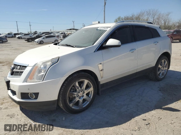 2012 Cadillac SRX Performance Collection with VIN 3GYFNEE30CS548647, listed as a Copart auction lot 49728435 with 70,460 mi miles and Salvage Title. Bid and sale history available at carsss.com. Image 1.