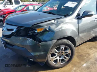 2008 Acura MDX Tech Pkg with VIN 2HNYD283X8H505823, listed as a IAAI auction lot 40110240 with 230,045 mi miles. Bid and sale history available at carsss.com. Image 6.