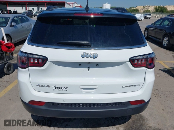2024 Jeep Compass Limited с VIN 3C4NJDCN1RT142729, выставлен на аукционе IAAI как лот 42011879 с пробегом 8 693 миль миль и . История ставок и продаж доступна на DreamBid. Изображение 16.