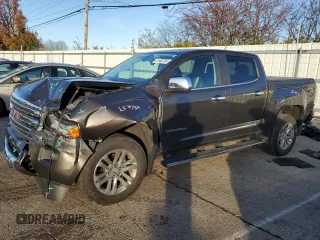 2020 GMC Canyon 4WD SLT with VIN 1GTG6DEN6L1184318, listed as a Copart auction lot 81963764 with 24,294 mi miles and Salvage Title. Bid and sale history available at carsss.com. Image 1.
