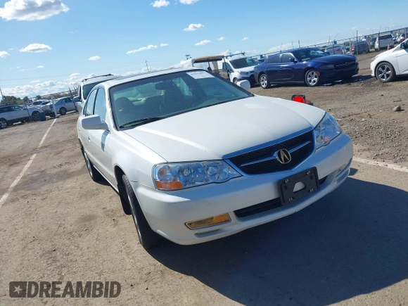 2003 Acura TL Type S with VIN 19UUA56893A064661, listed as a IAAI auction lot 41912817 with 152,039 mi miles. Bid and sale history available at carsss.com. Image 1.