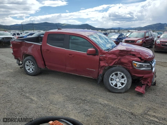 2017 Chevrolet Colorado 4WD LT with VIN 1GCPTCE15H1198444, listed as a Copart auction lot 86811694 with 0 mi miles and Salvage Title. Bid and sale history available at carsss.com. Image 4.