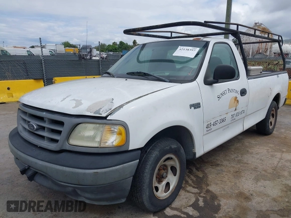 2002 Ford F-150 XL with VIN 1FTRF172X2KE34789, listed as a IAAI auction lot 42138397 with 188,960 mi miles and . Bid and sale history available at DreamBid. Image 2.