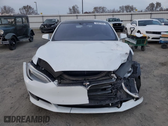 2016 Tesla Model S 70 kWh Battery with VIN 5YJSA1E19GF151945, listed as a Copart auction lot 83851454 with 74,473 mi miles and Non Repairable. Bid and sale history available at carsss.com. Image 5.