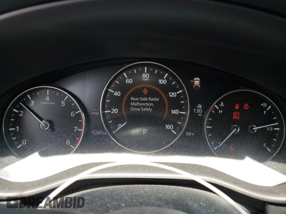 2023 Mazda CX-30 S Carbon Edition with VIN 3MVDMBCM5PM560912, listed as a Copart auction lot 59174445 with 5,247 mi miles and Salvage title. Bid and sale history available at DreamBid. Image 9.