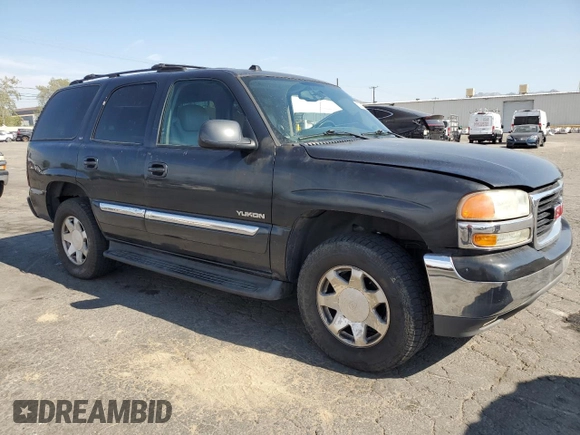 2004 GMC Yukon SLT with VIN 1GKEC13T54R296969, listed as a Copart auction lot 52738825 with 185,049 mi miles and Salvage Title. Bid and sale history available at carsss.com. Image 4.