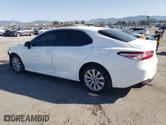 2020 Toyota Camry LE with VIN 4T1C11AK5LU944417, listed as a Copart auction lot 47455145 with 52,562 mi miles and Salvage Title. Bid and sale history available at DreamBid. Image 2.