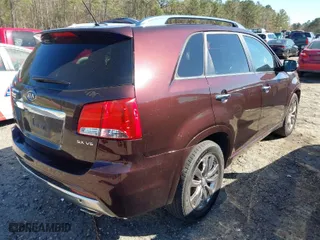 2011 Kia Sorento SX with VIN 5XYKWDA25BG160578, listed as a IAAI auction lot 41850096 with 97,362 mi miles. Bid and sale history available at carsss.com. Image 4.