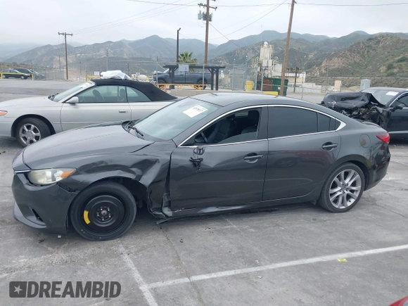 2017 Mazda Mazda6 Touring with VIN JM1GL1V51H1137065, listed as a IAAI auction lot 42078517 with 81,457 mi miles. Bid and sale history available at carsss.com. Image 14.