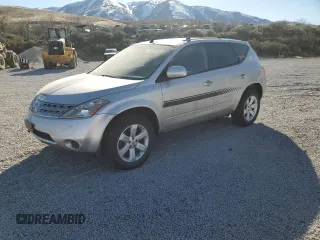 2006 Nissan Murano S z VIN JN8AZ08WX6W507842, wystawiony jako Copart lot #49275295 z przebiegiem 166 743 mil mil oraz Szkoda całkowita • Salvage title. Historia ofert i sprzedaży dostępna na DreamBid. Obrazek 1.