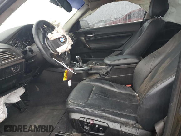 2014 BMW 2 Series 228i with VIN WBA1F5C5XEVV99178, listed as a Copart auction lot 87931195 with Not Provided miles and Salvage Title. Bid and sale history available at carsss.com. Image 7.