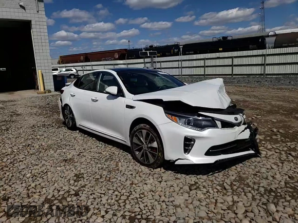 2016 Kia Optima SXL Turbo with VIN 5XXGV4L26GG052021, listed as a Copart auction lot 54018535 with 109,409 mi miles and Salvage title. Bid and sale history available at DreamBid. Image 13.