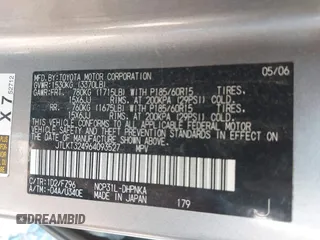 2006 Scion xB with VIN JTLKT324964093527, listed as a IAAI auction lot 42547703 with 225,721 mi miles and . Bid and sale history available at DreamBid. Image 9.