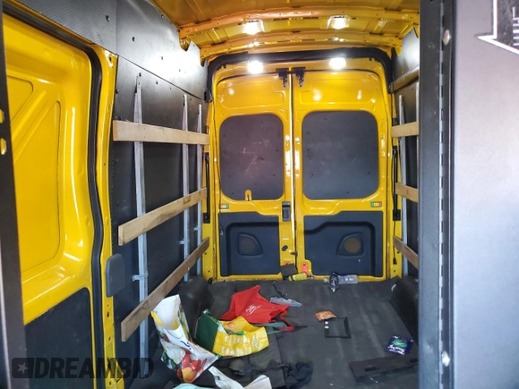 2020 Ford Transit Cargo with VIN 1FTBR1X85LKA56802, listed as a Copart auction lot 87392304 with 101,835 mi miles and Salvage Title. Bid and sale history available at DreamBid. Image 10.