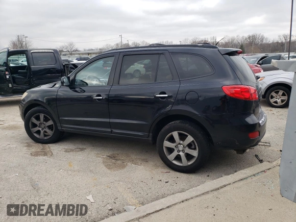 2009 Hyundai Santa Fe SE with VIN 5NMSH73E19H253634, listed as a Copart auction lot 82956834 with 171,624 mi miles and Salvage title. Bid and sale history available at DreamBid. Image 2.