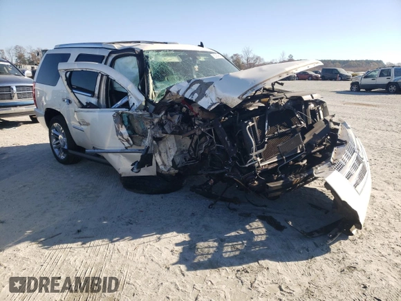 2013 Cadillac Escalade Platinum Edition with VIN 1GYS4DEF1DR250831, listed as a Copart auction lot 83069864 with 134,764 mi miles and Salvage Title. Bid and sale history available at carsss.com. Image 4.
