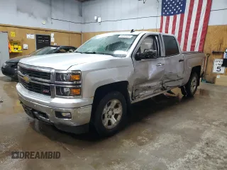 2014 Chevrolet Silverado 1500 LTZ with VIN 3GCUKSEC8EG170166, listed as a Copart auction lot 46580405 with 135,888 mi miles and Clean Title. Bid and sale history available at DreamBid. Image 1.