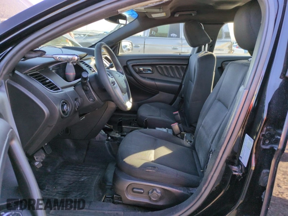 2015 Ford Police Interceptor with VIN 1FAHP2MT6FG144138, listed as a Copart auction lot 80991994 with 108,401 mi miles and Salvage title. Bid and sale history available at DreamBid. Image 7.