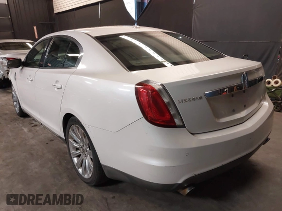 2010 Lincoln MKS with VIN 1LNHL9ER9AG611753, listed as a IAAI auction lot 41402237 with 143,859 mi miles. Bid and sale history available at carsss.com. Image 3.