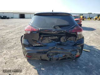 2022 Nissan Kicks S with VIN 3N1CP5BV9NL525943, listed as a Copart auction lot 65404094 with 56,113 mi miles and Salvage Title. Bid and sale history available at carsss.com. Image 6.
