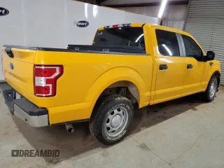 2019 Ford F-150 XL with VIN 1FTEW1C57KKD92001, listed as a Copart auction lot 44799065 with 125,998 mi miles and Salvage Title. Bid and sale history available at DreamBid. Image 3.